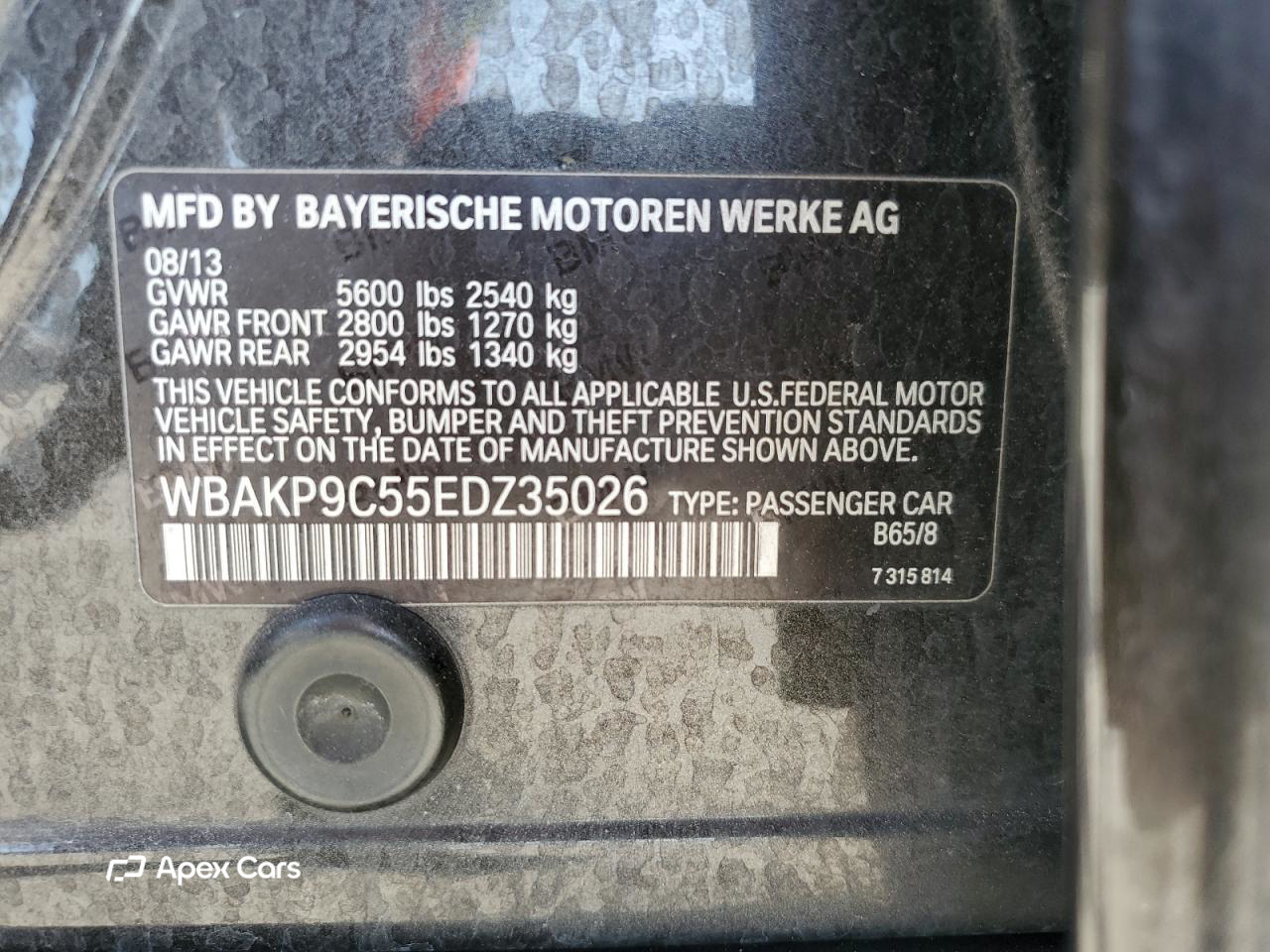 BMW Series 5 2014