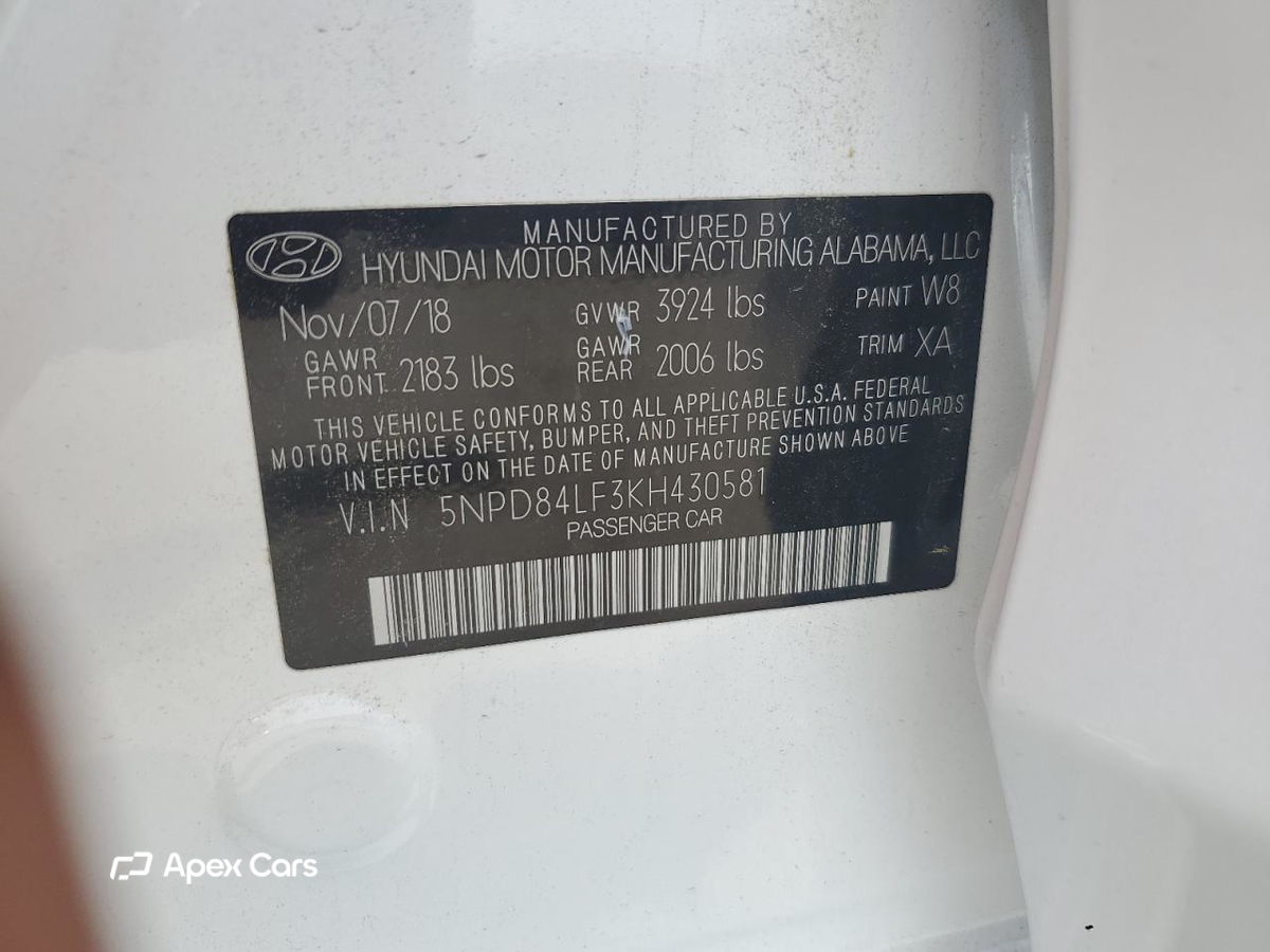 Hyundai Elantra 2019