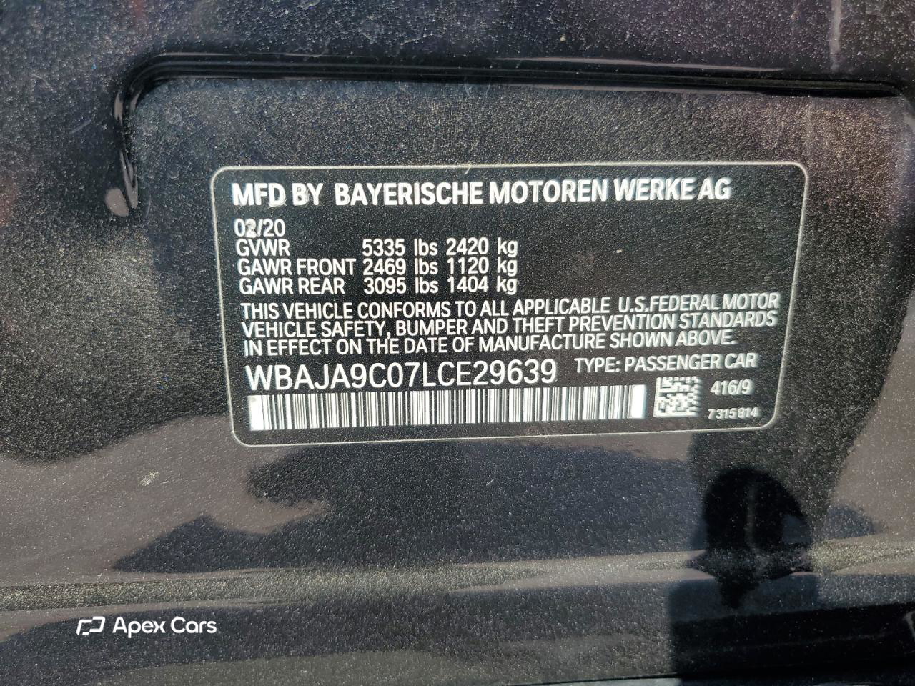 BMW Series 5 2020