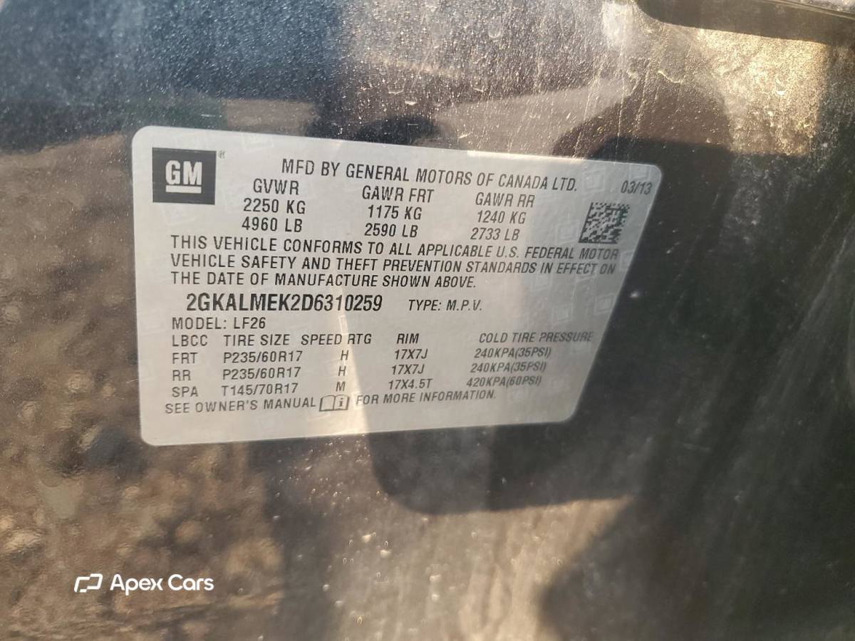 GMC Terrain 2013
