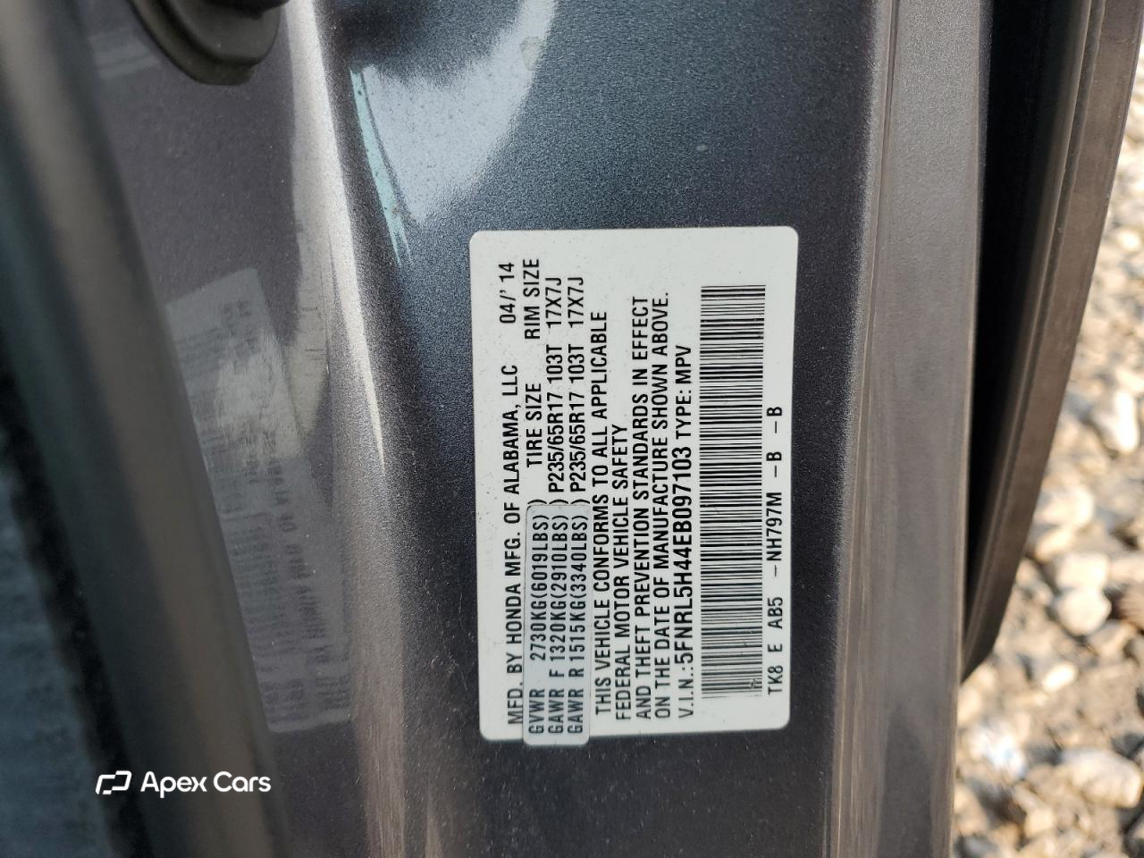 Honda Odyssey 2014