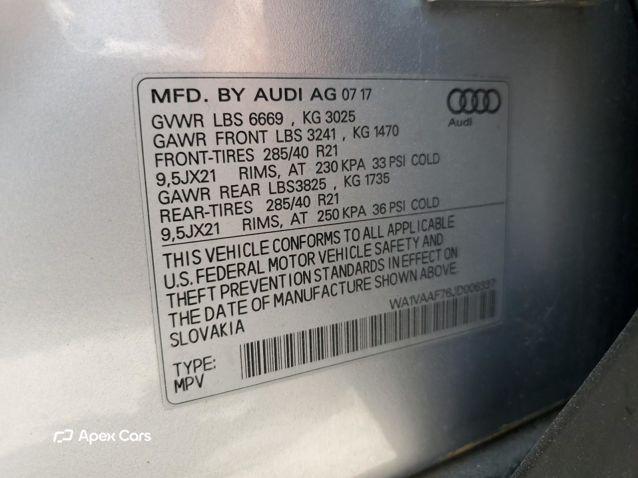 Audi Q7 2018