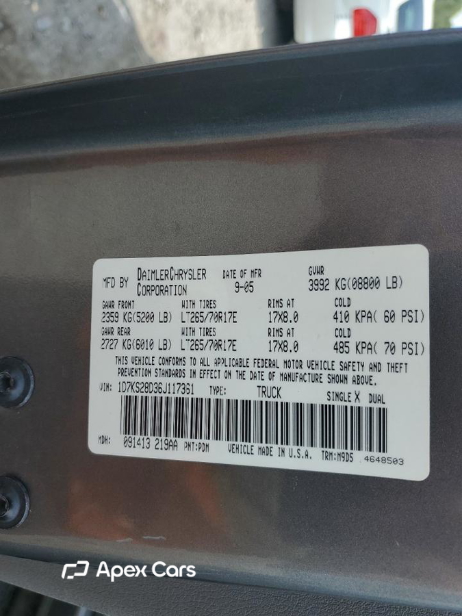 Dodge RAM 2006