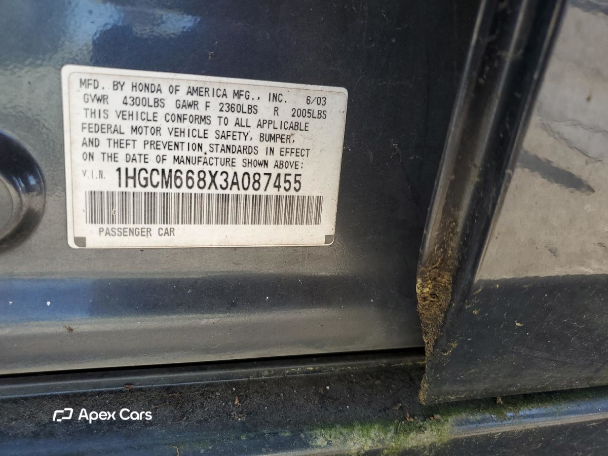 Honda Accord 2003