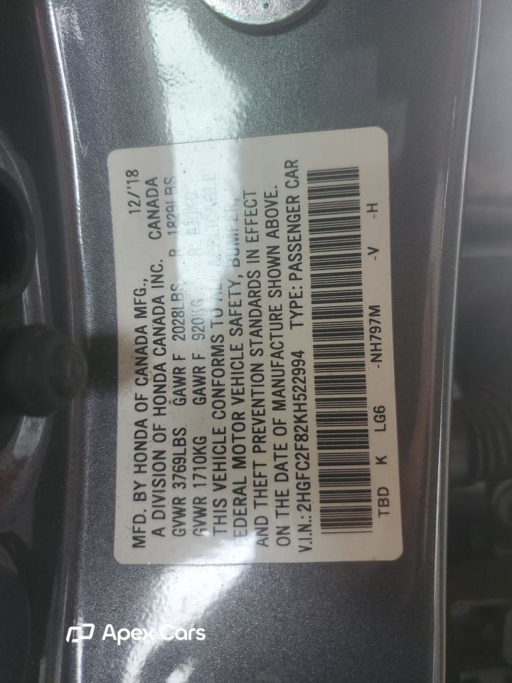 Honda Civic 2019