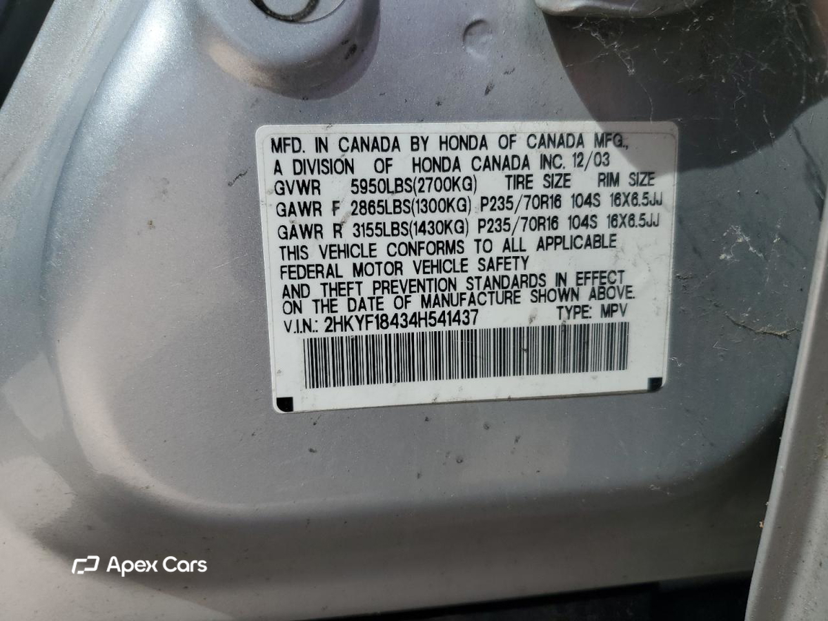 Honda Pilot 2004