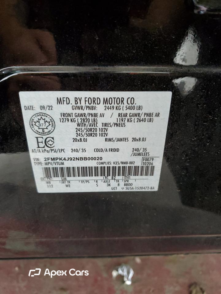 Ford Edge 2022