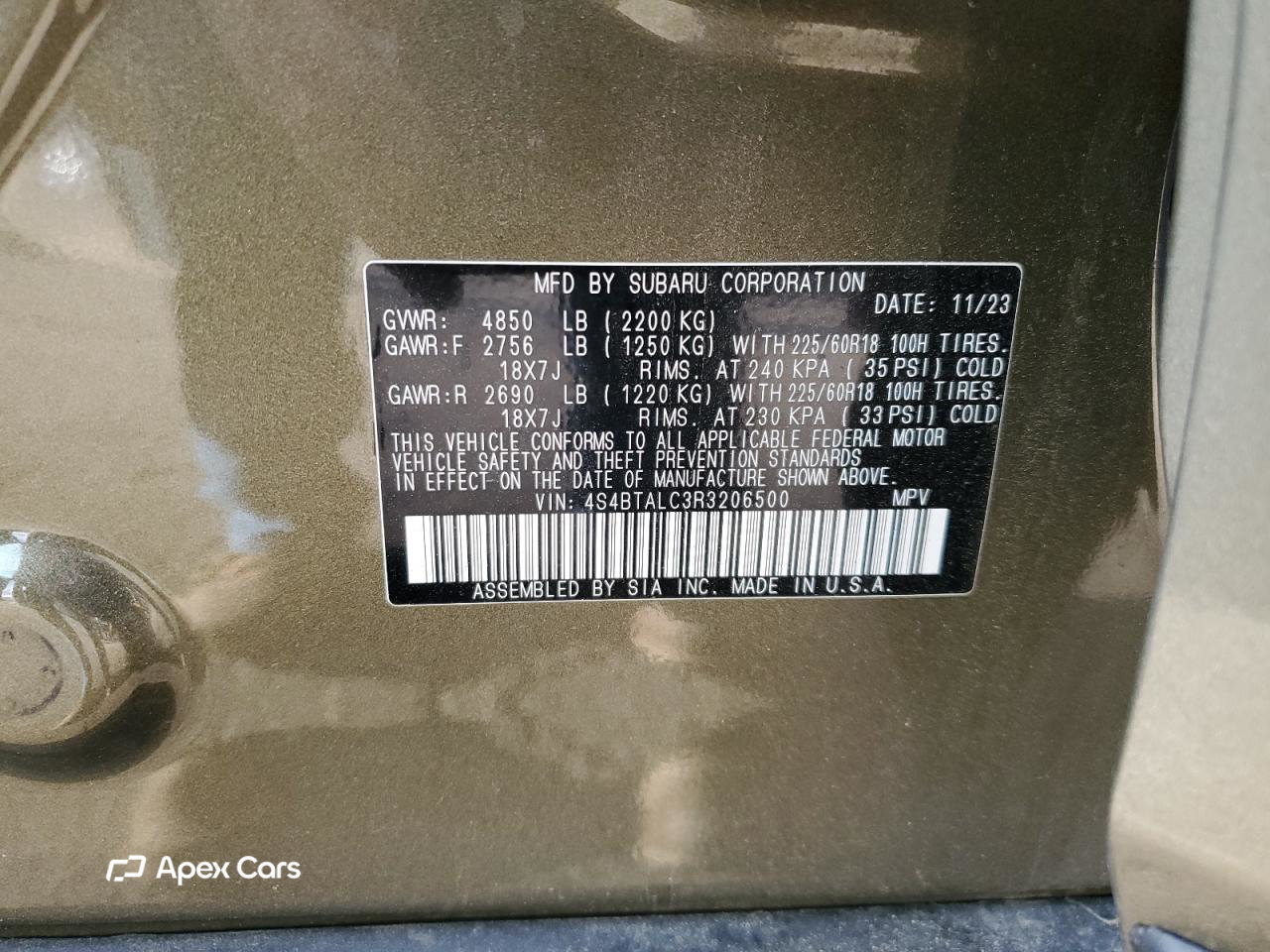 Subaru Outback 2024