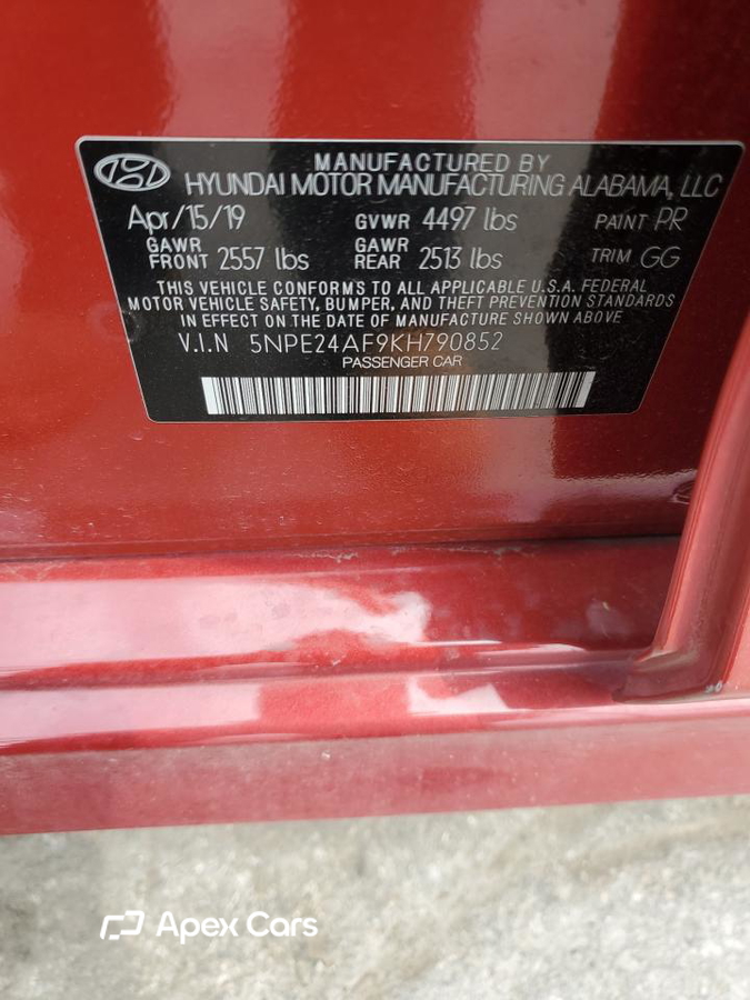 Hyundai Sonata 2019