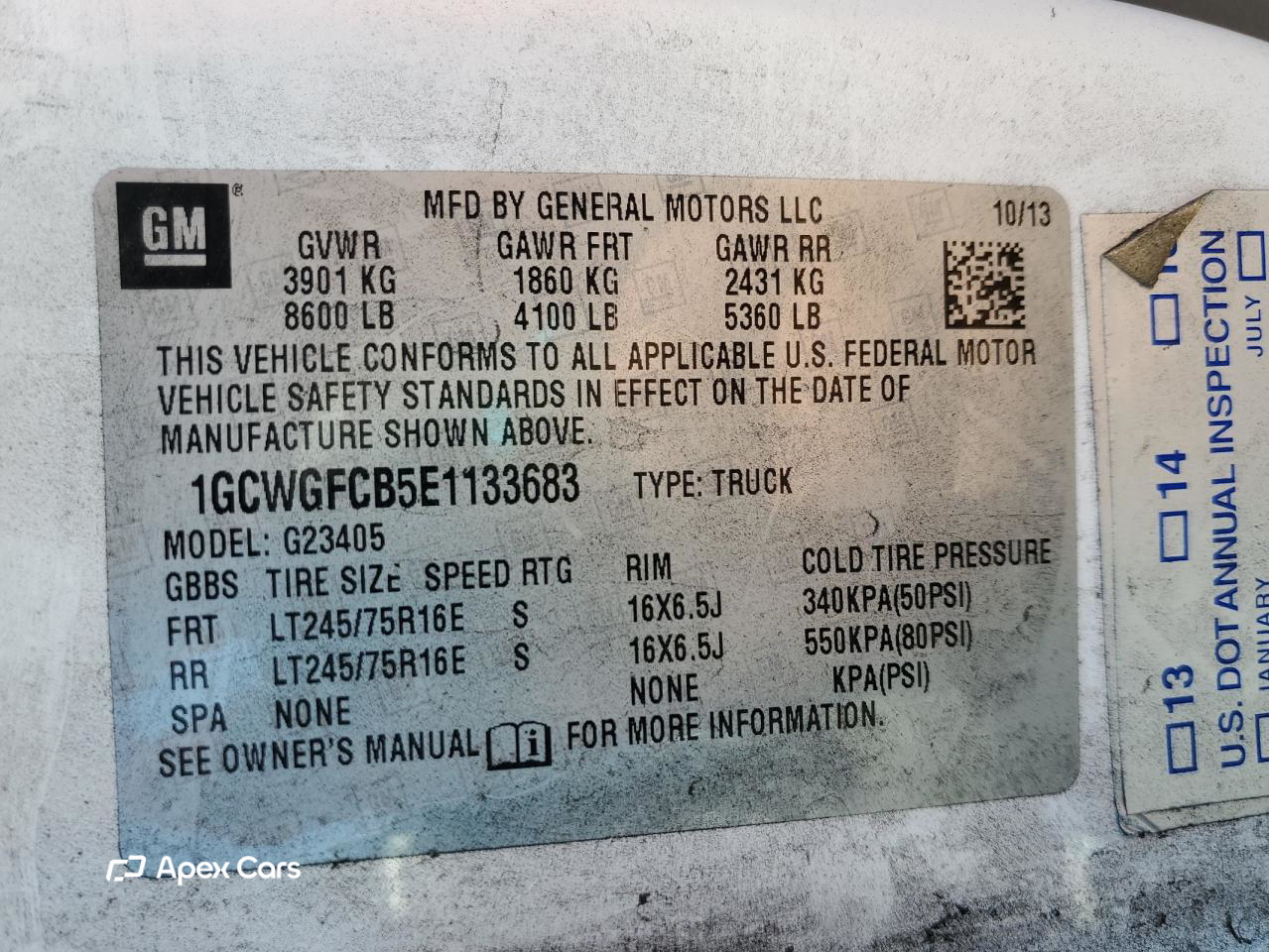 Chevrolet Express 2014