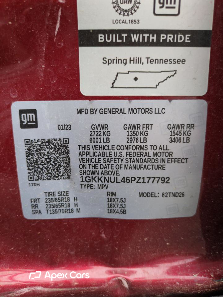 GMC Acadia 2023