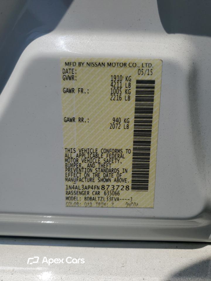 Nissan Altima 2015