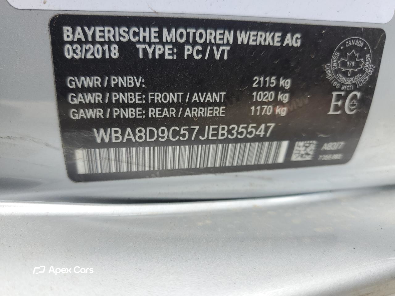 BMW Series 3 2018