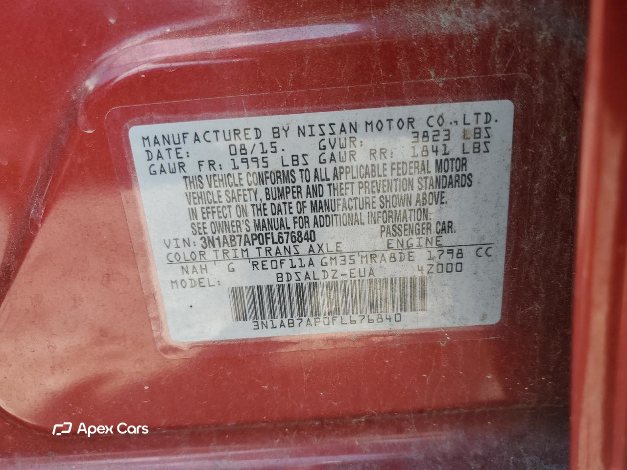 Nissan Sentra 2015