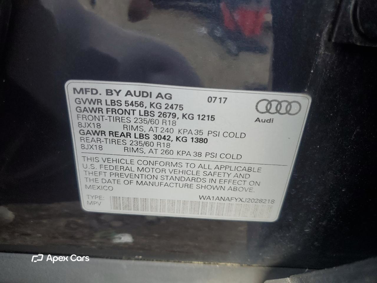 Audi Q5 2018
