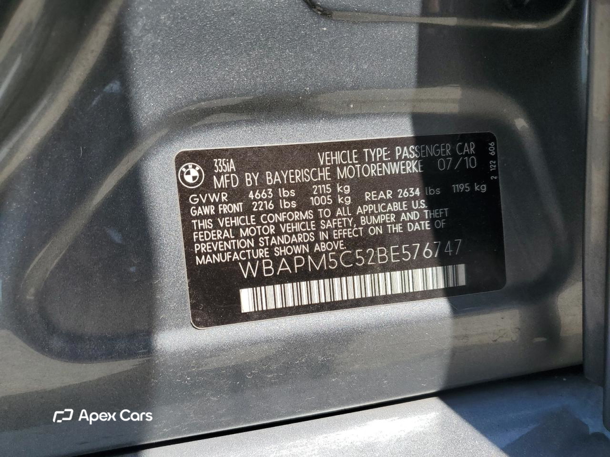BMW Series 3 2011