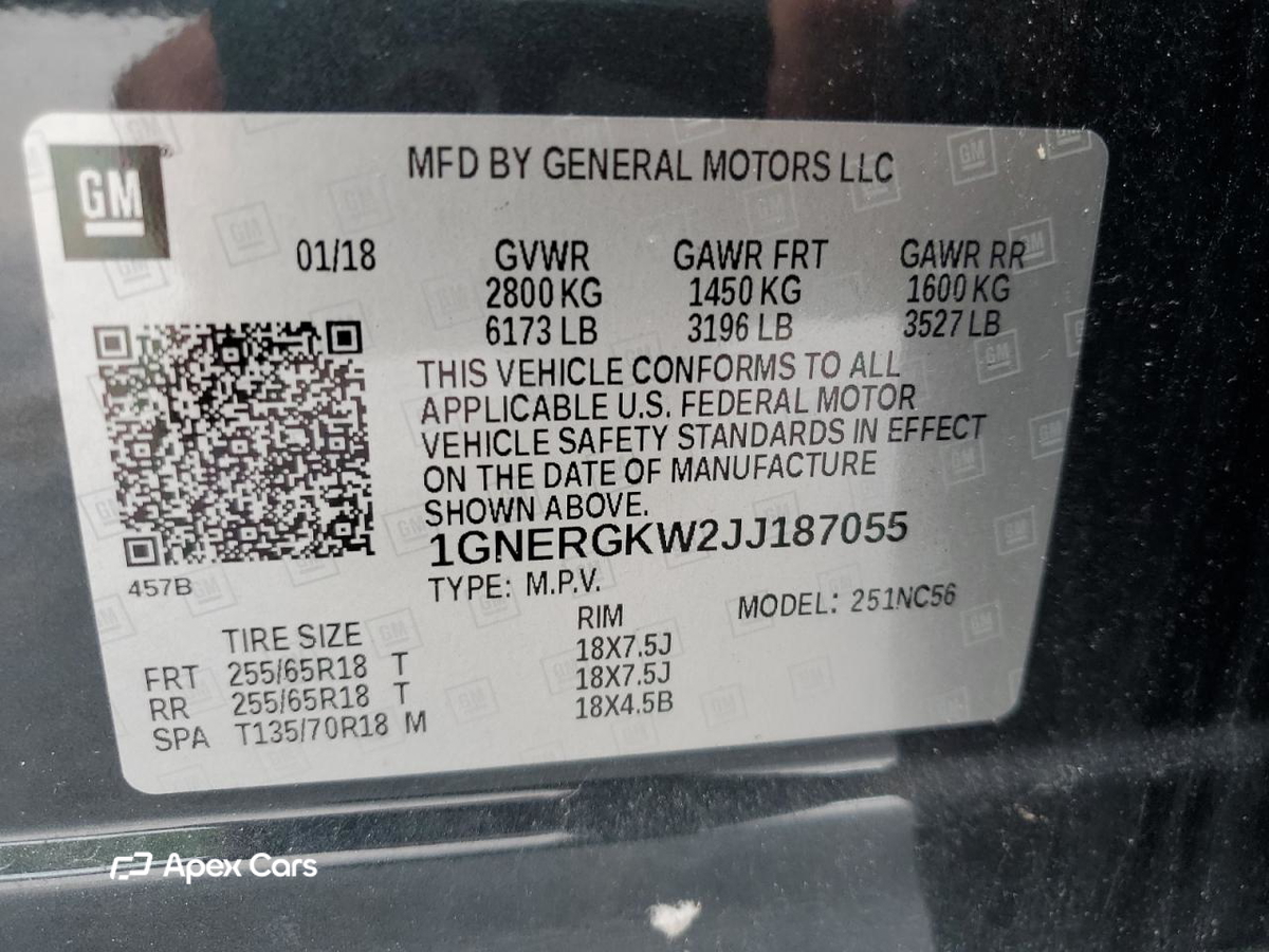 Chevrolet Traverse 2018