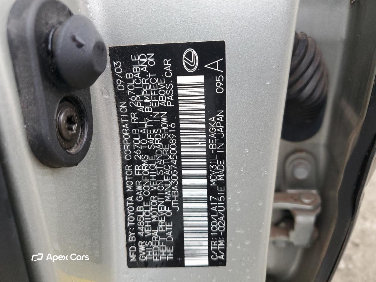 Lexus ES 2004
