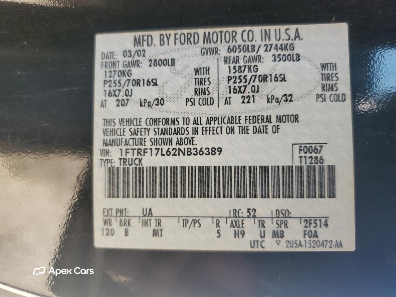 Ford F-150 2002