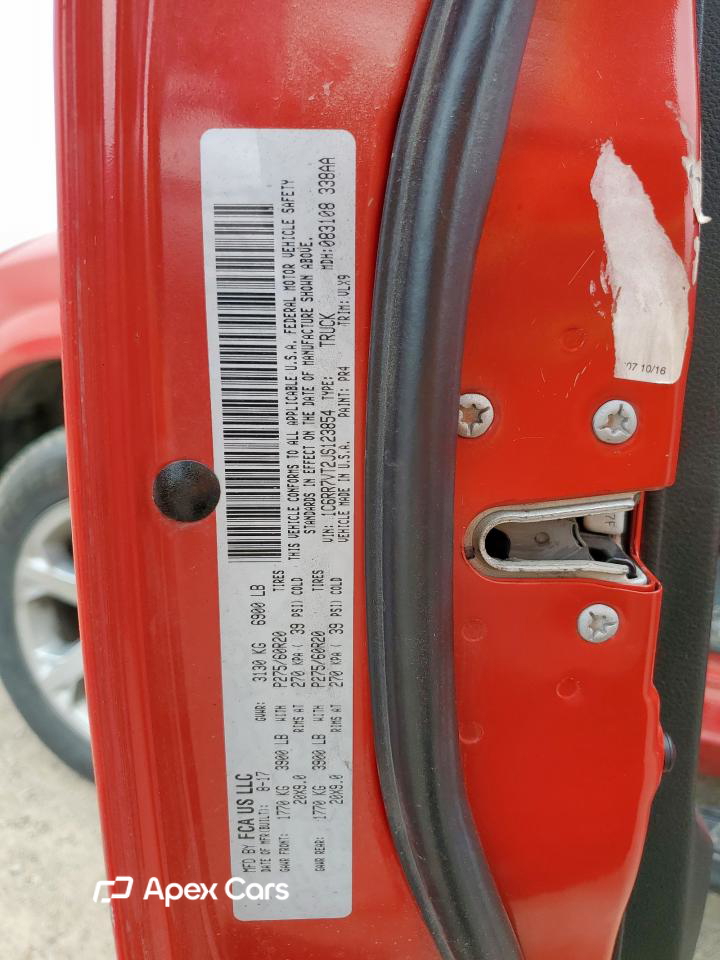 RAM 1500 2018