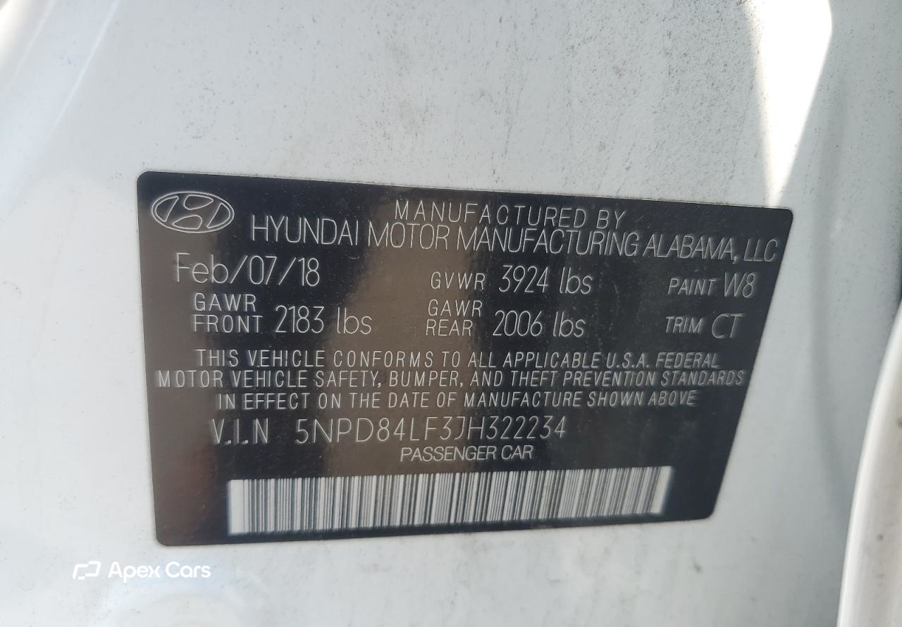 Hyundai Elantra 2018