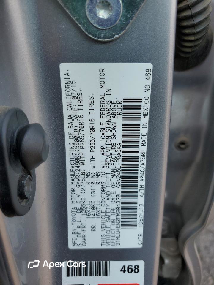 Toyota Tacoma 2015