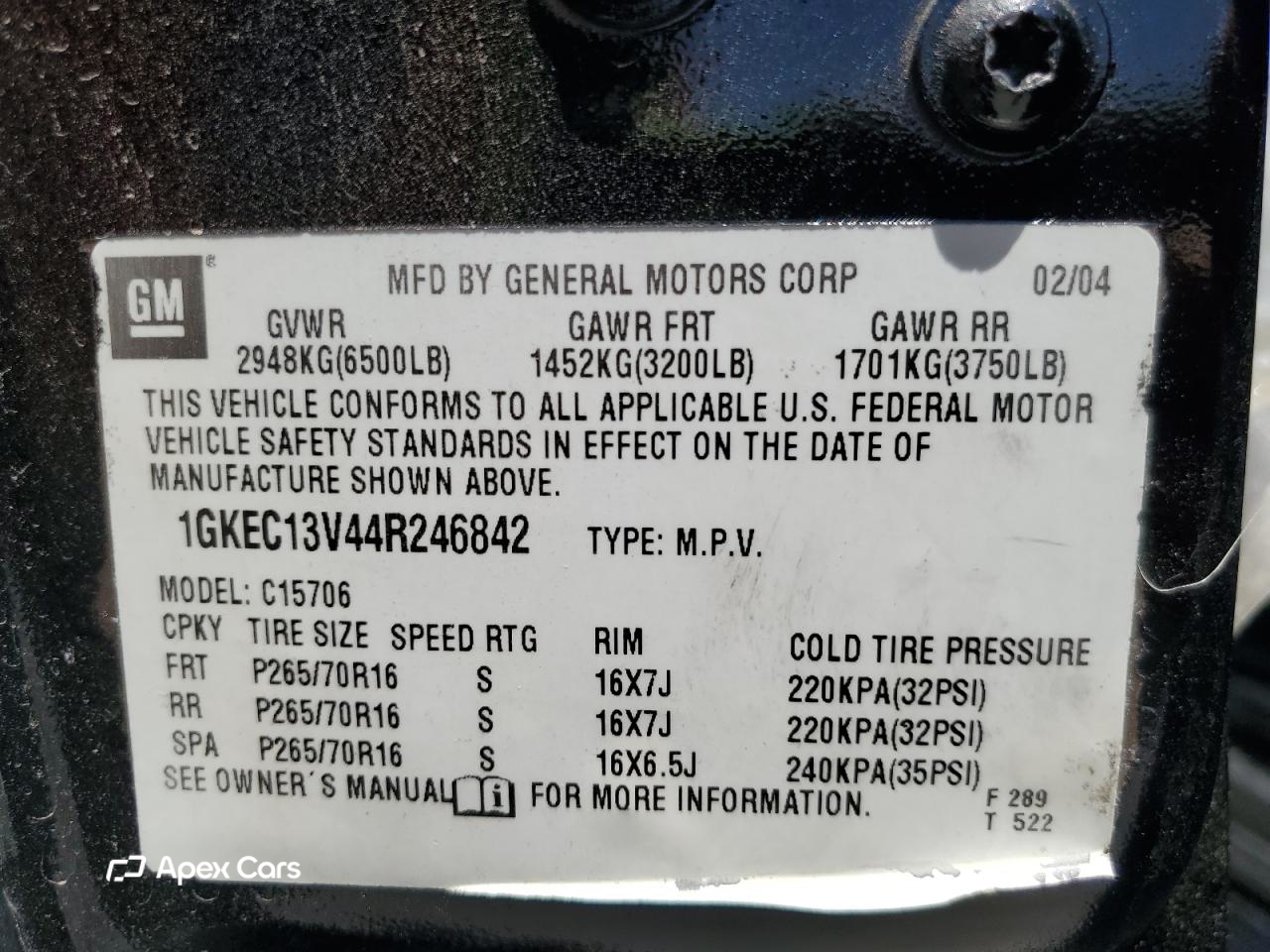 GMC Yukon 2004