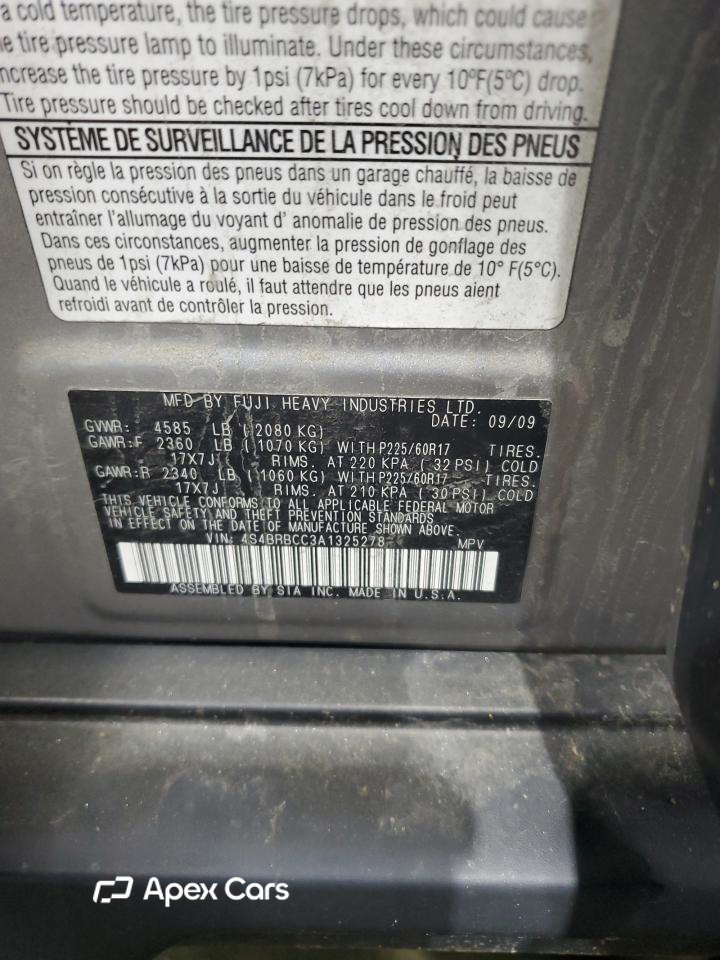 Subaru Outback 2010