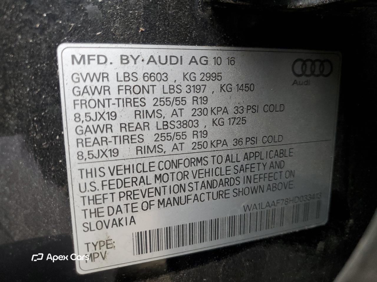 Audi Q7 2017