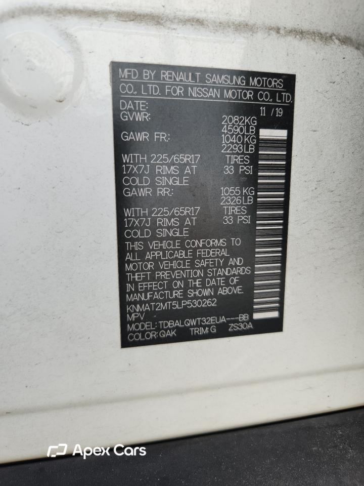 Nissan Rogue 2020