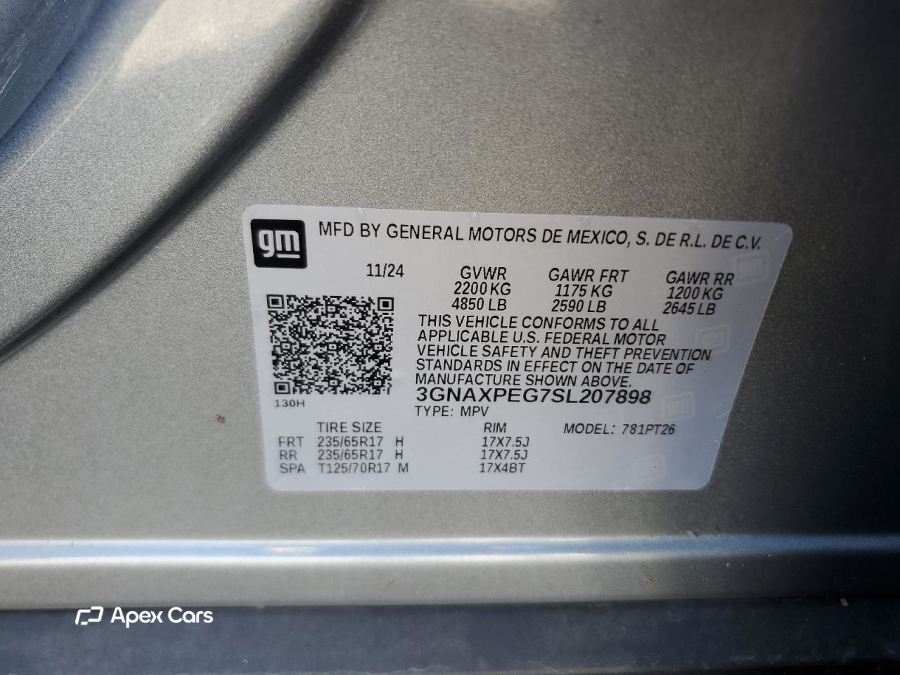 Chevrolet Equinox 2025