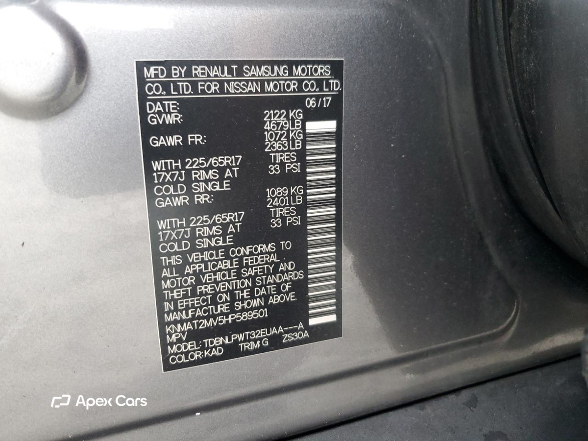 Nissan Rogue 2017