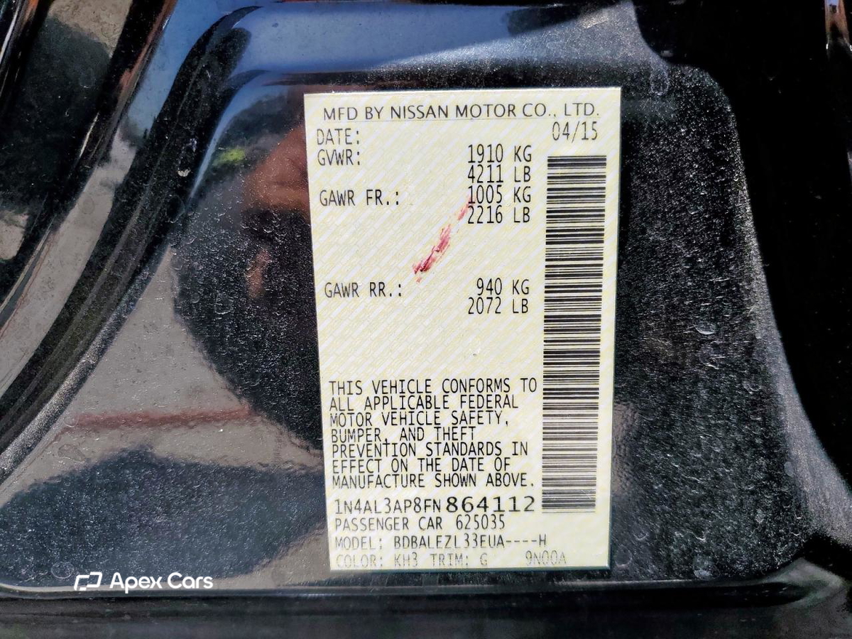 Nissan Altima 2015