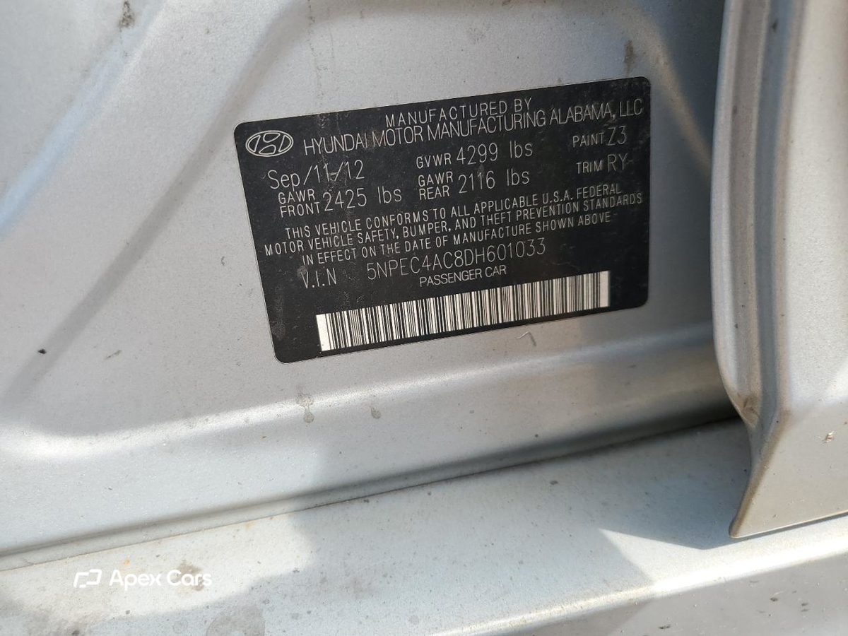Hyundai Sonata 2013