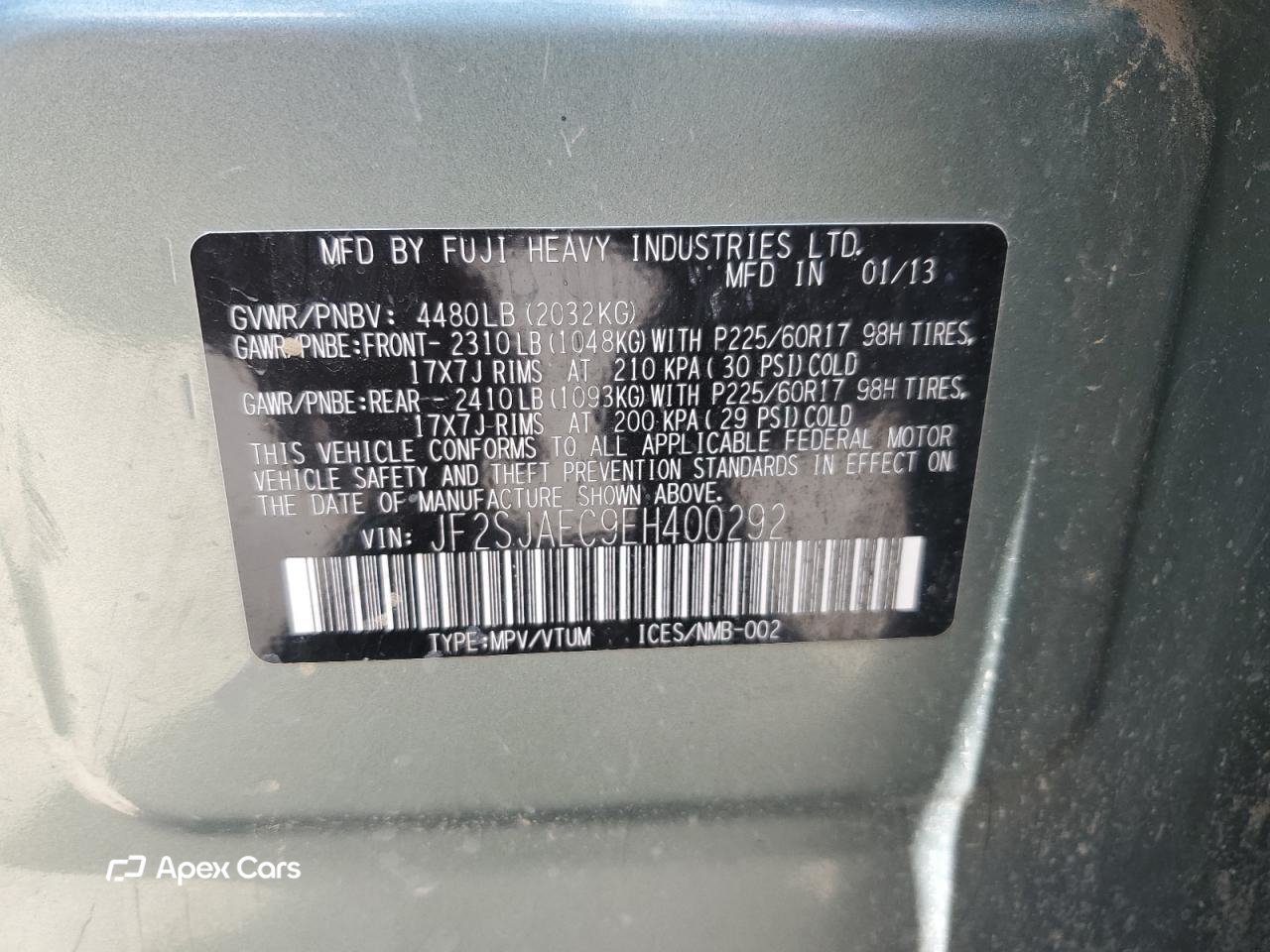 Subaru Forester 2014