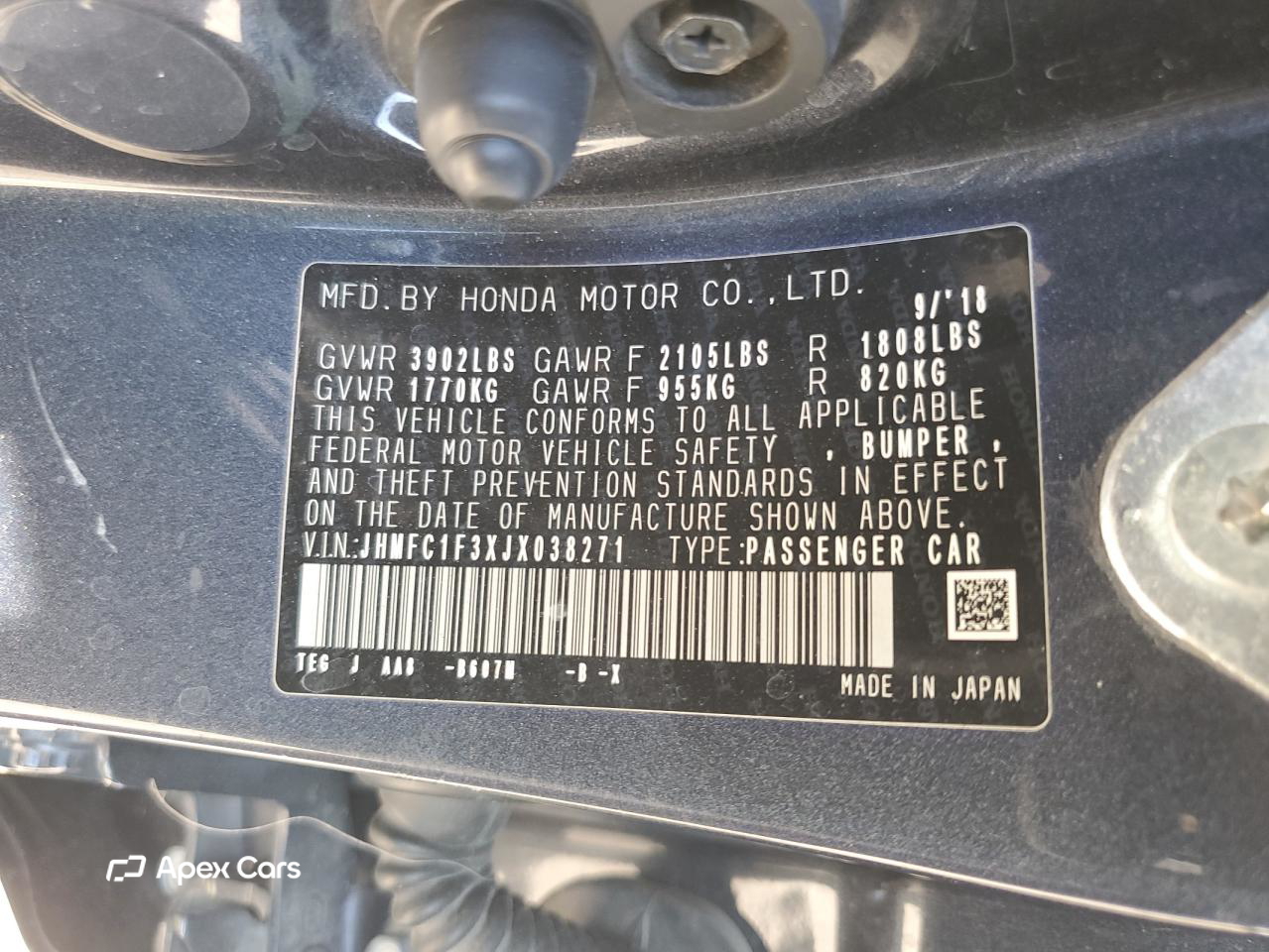 Honda Civic 2018
