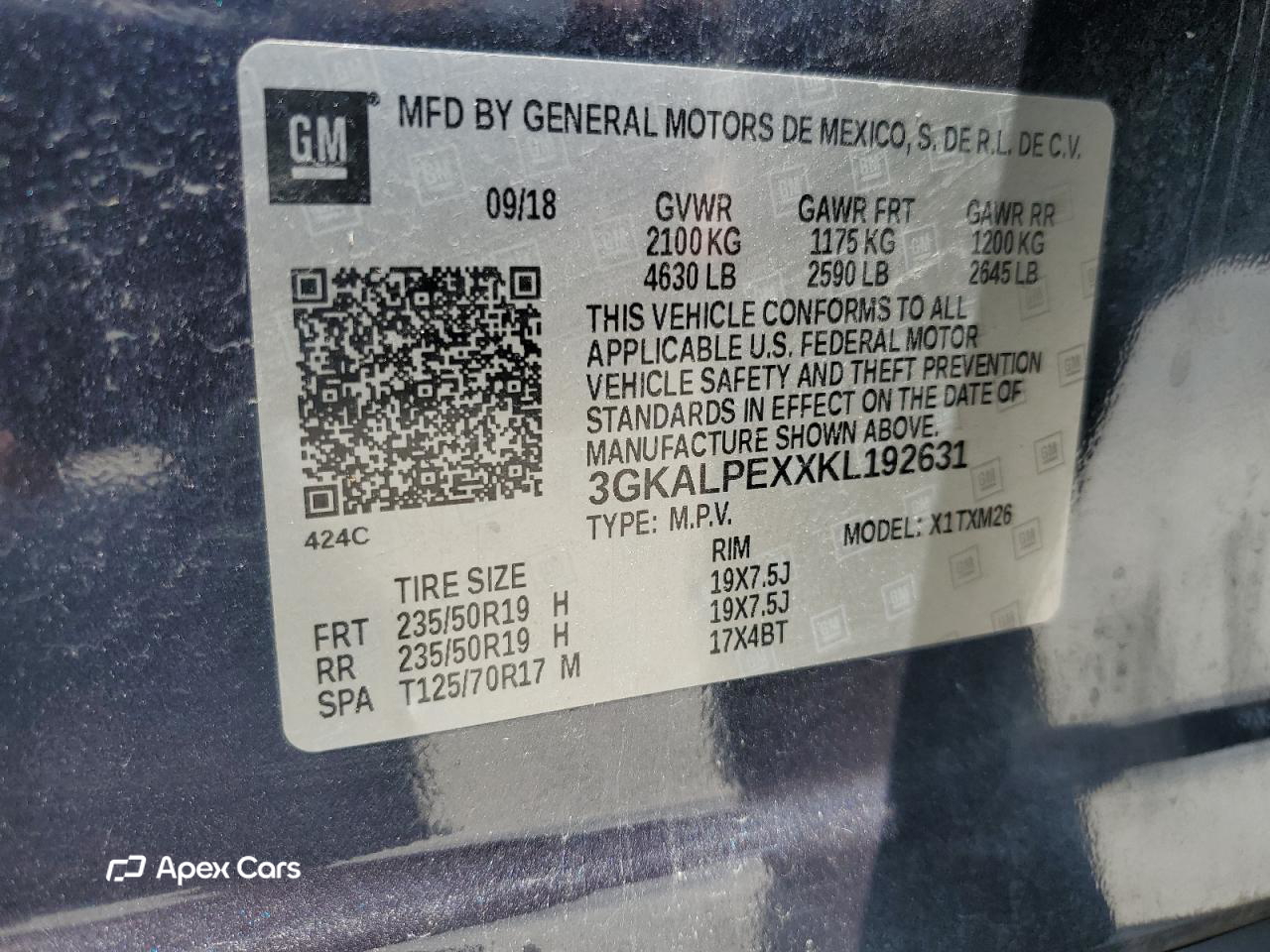 GMC Terrain 2019