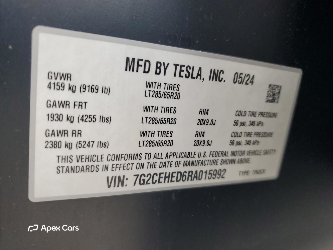 Tesla Cybertruck 2024
