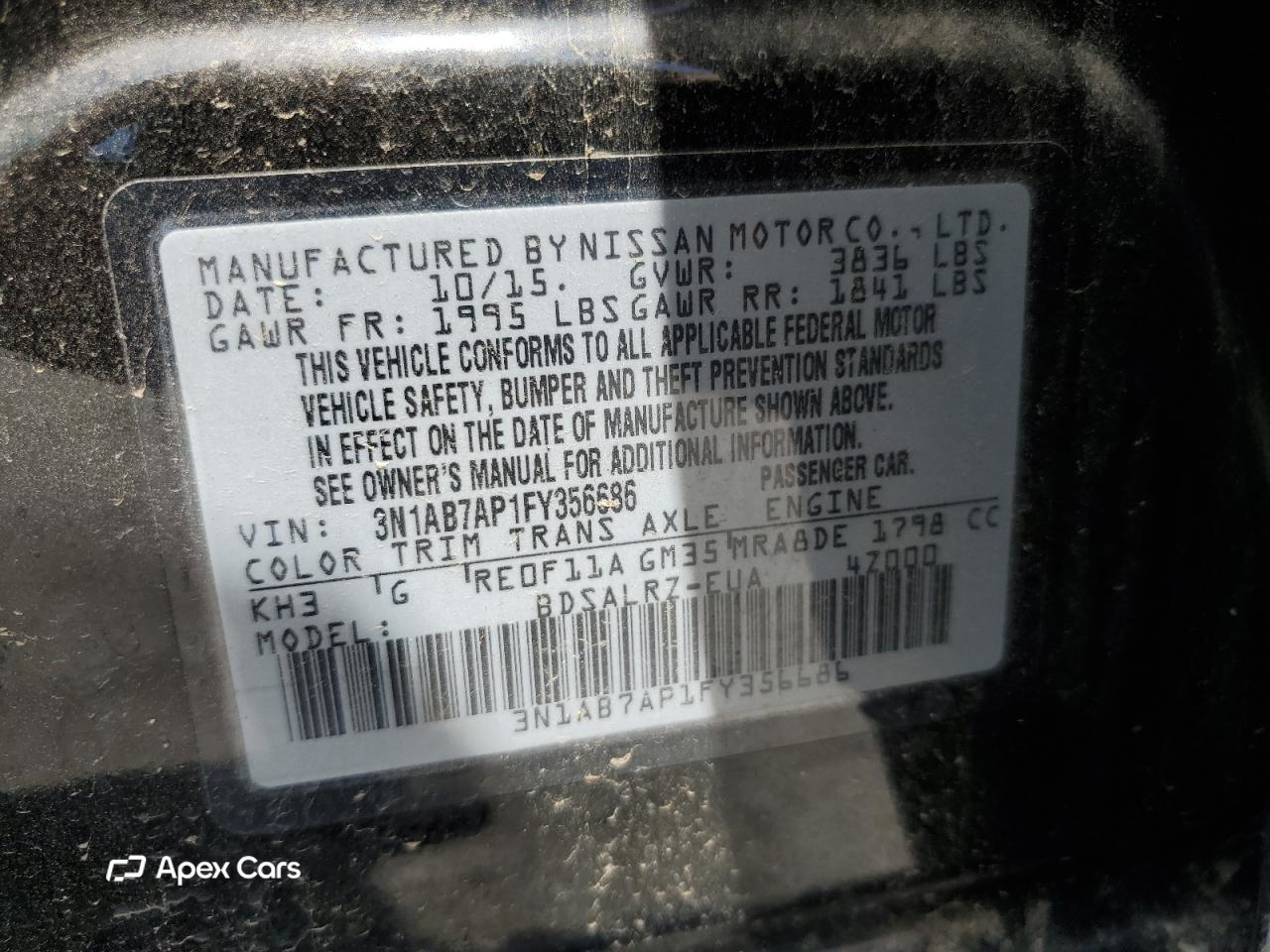 Nissan Sentra 2015