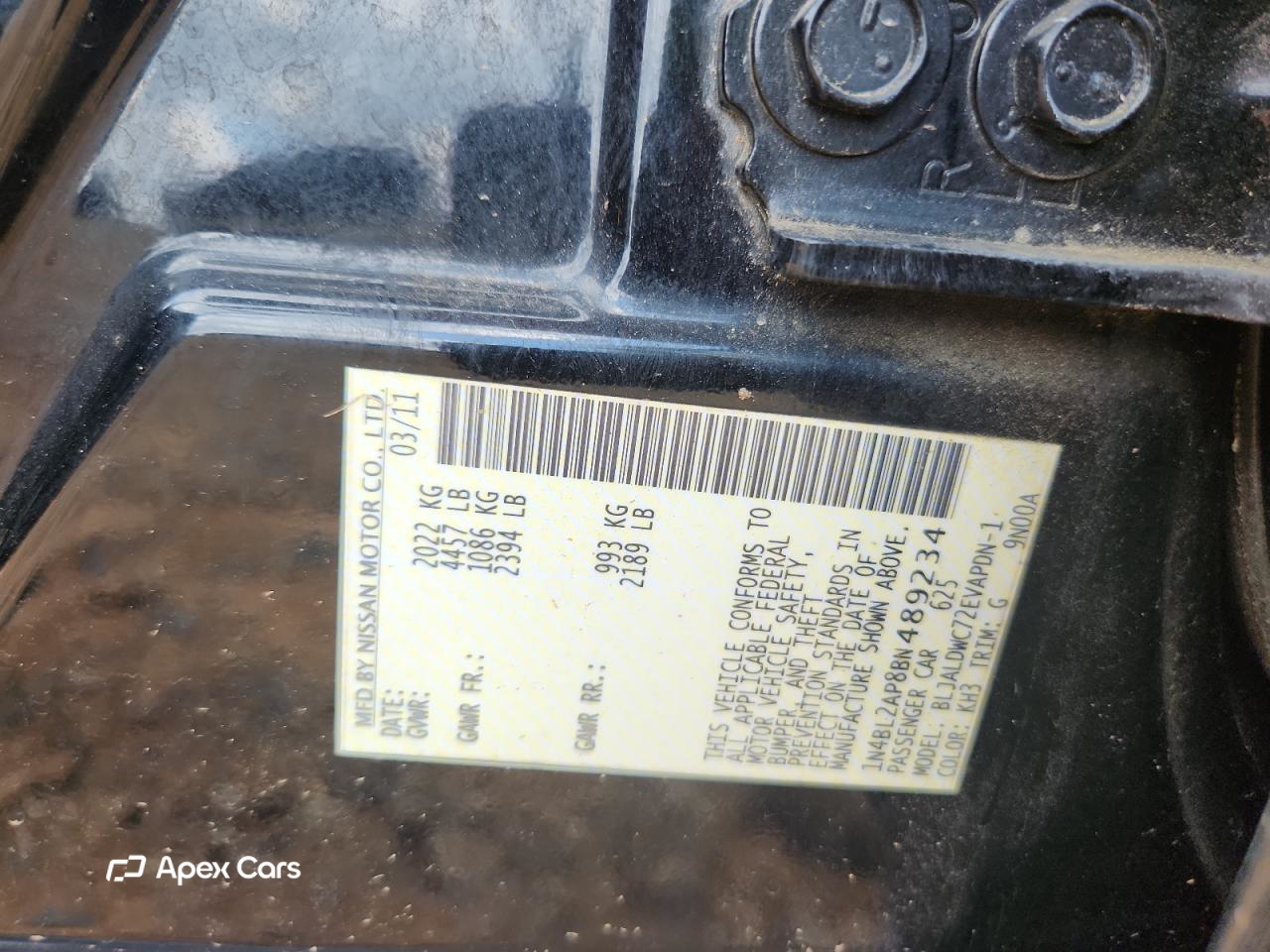 Nissan Altima 2011