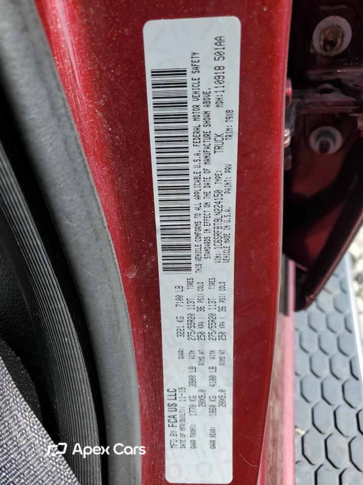 RAM 1500 2020