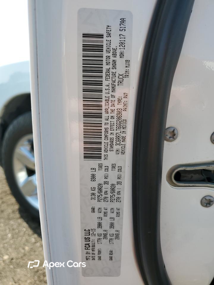 RAM 1500 2016