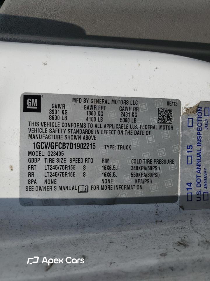 Chevrolet Express 2013