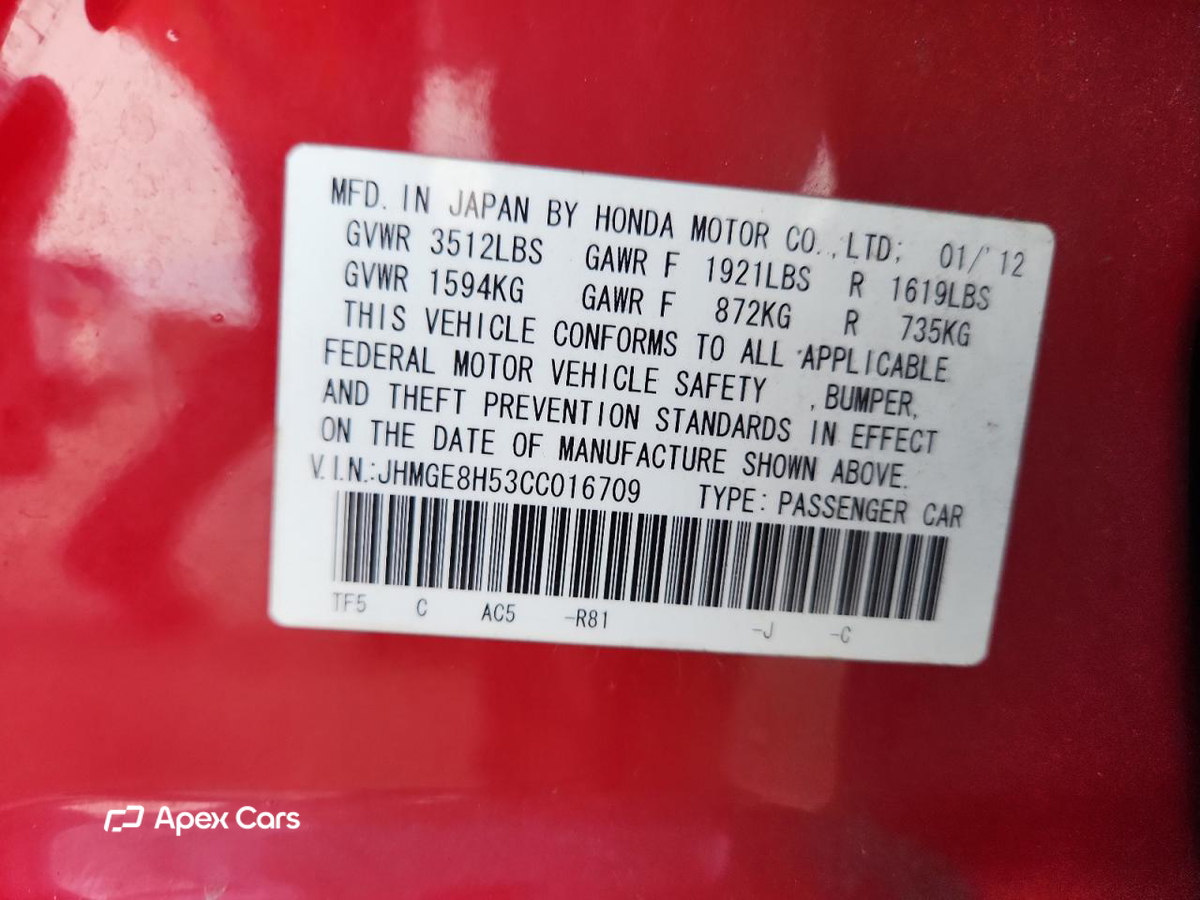 Honda Fit 2012