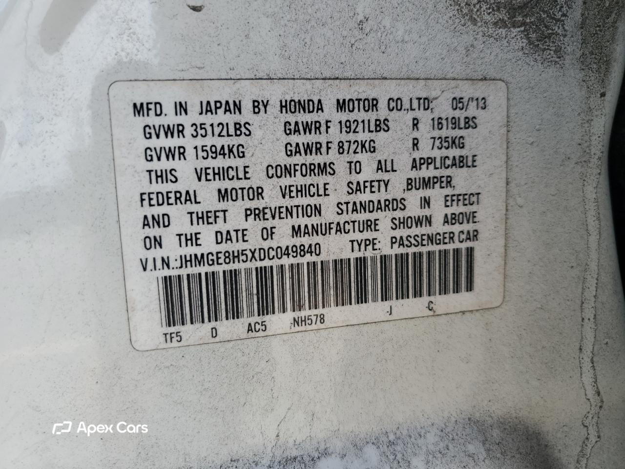 Honda Fit 2013