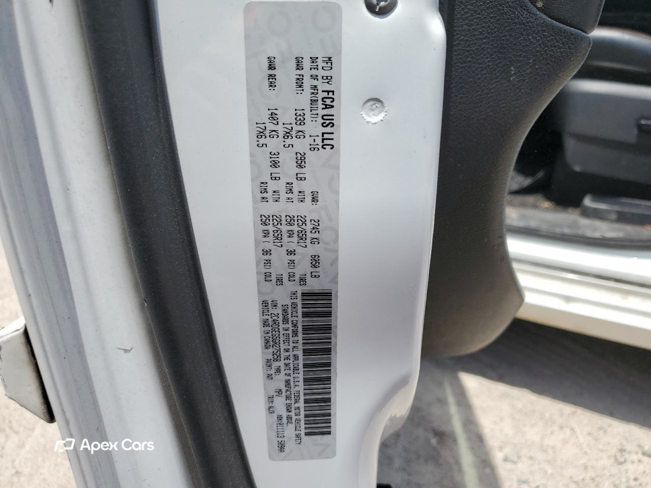 Dodge Caravan 2016