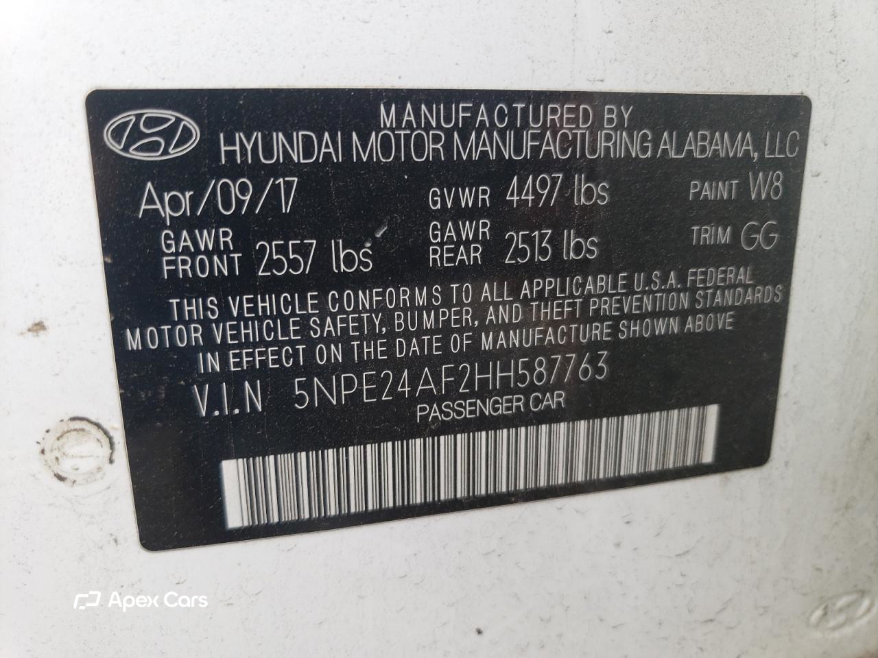 Hyundai Sonata 2017