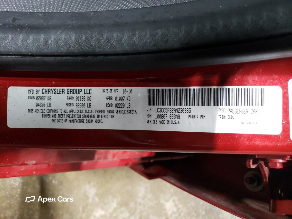 Chrysler Sebring 2010