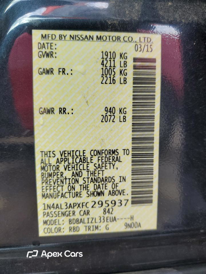 Nissan Altima 2015