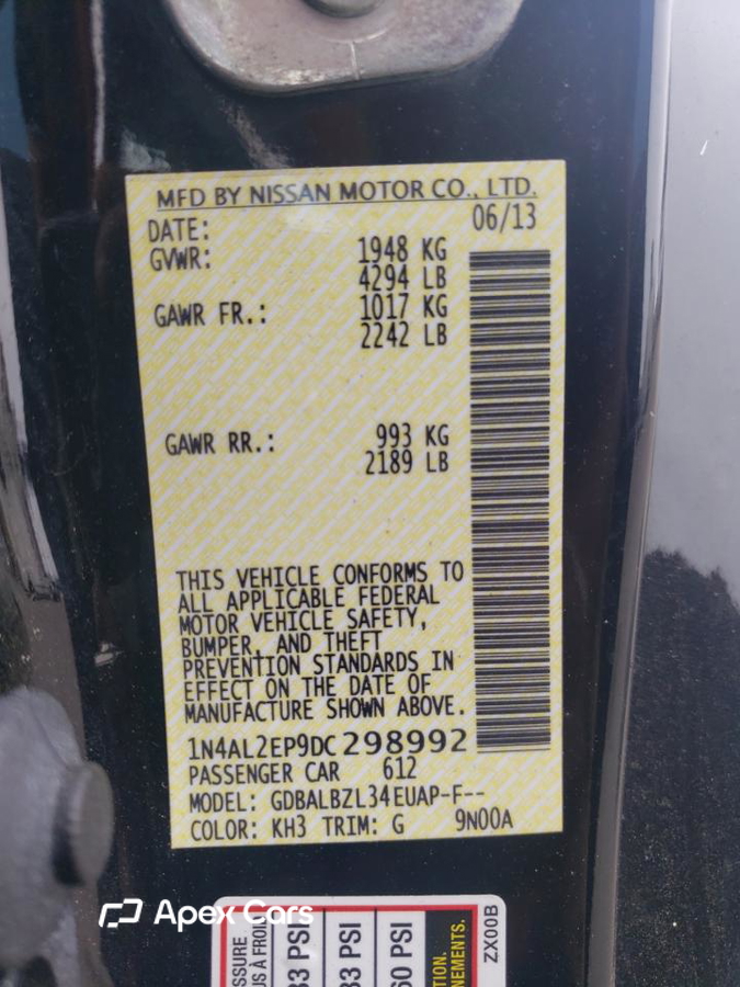 Nissan Altima 2013